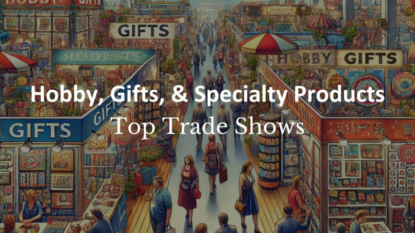 Top 3 Trade Shows for the Hobby, Gifts, & Specialty Products Industry in 2025