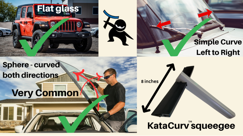 The Best Window Cleaner for Cars: It Starts with the Right Squeegee Size